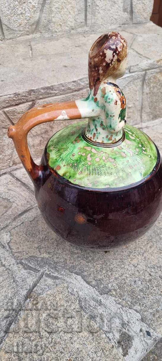 Auction Old pitcher. Antique. Auction Old pitcher. Antique.