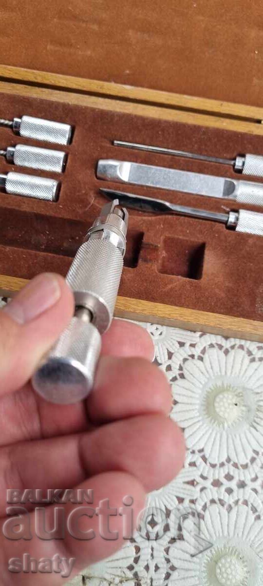 Old gun cleaning and maintenance kit. Pistol. - 5 Old gun cleaning and maintenance kit. Pistol. - 5