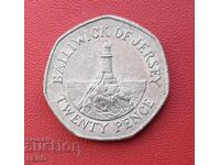 Jersey-20 pence 2007