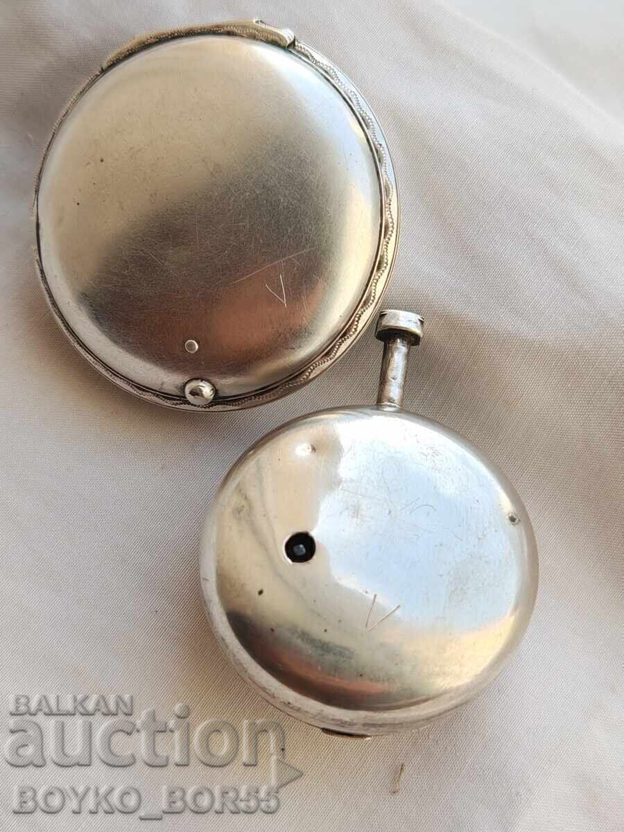 Super Silver Pocket Watch Edward Prior 1820s - 6 Super Silver Pocket Watch Edward Prior 1820s - 6