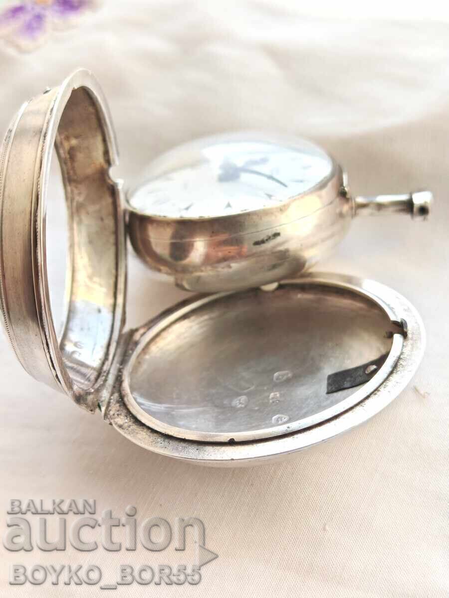 Super Silver Pocket Watch Edward Prior 1820s - 7 Super Silver Pocket Watch Edward Prior 1820s - 7