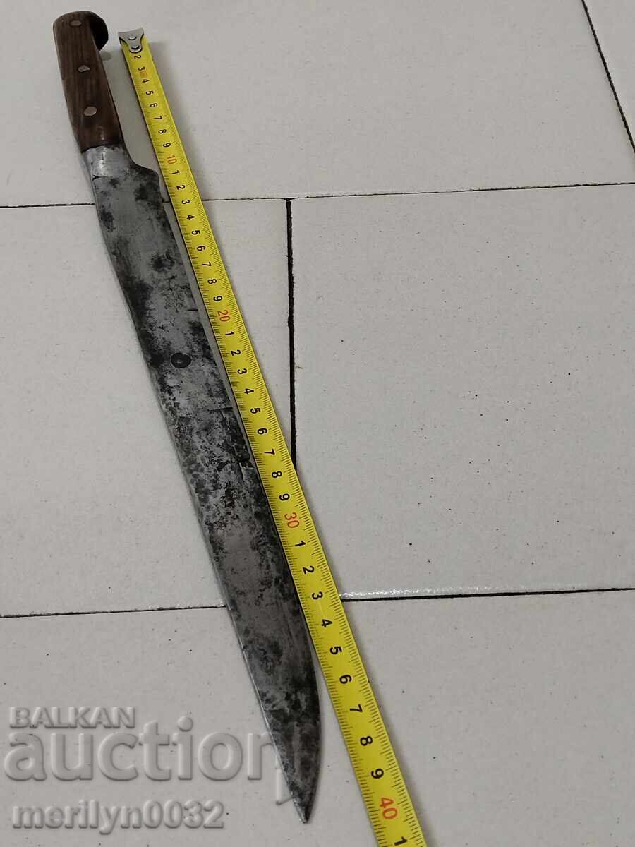 Delivery of Forged shepherd's knife karakulak with kanya blade with scimitar seal Delivery of Forged shepherd's knife karakulak with kanya blade with scimitar seal