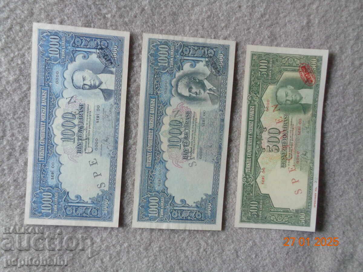 Rare from Turkey No. 3 very rare - Copies are /