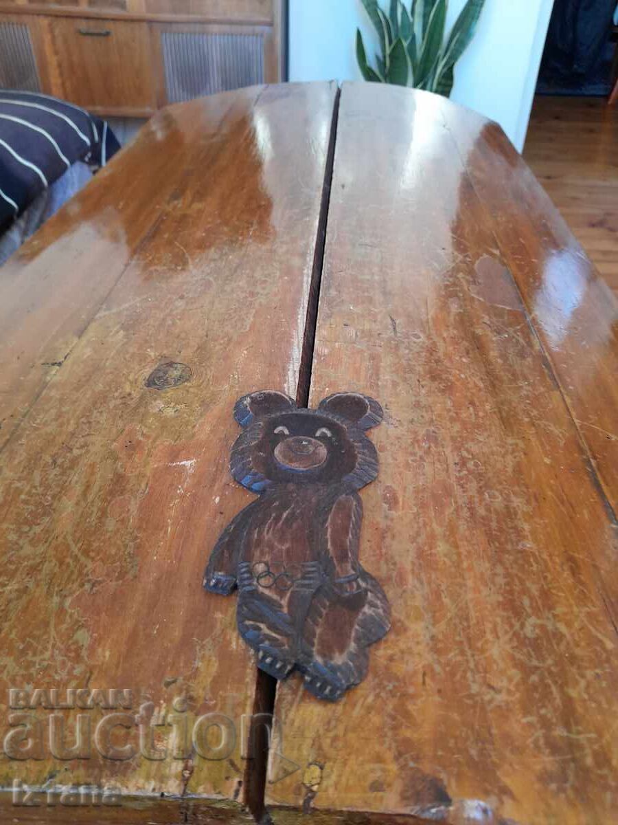 Old souvenir Misha the bear Old souvenir Misha the bear