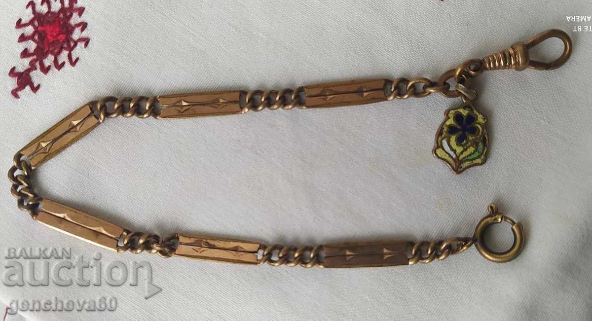 Old watch case with gilding, markings - 5 Old watch case with gilding, markings - 5