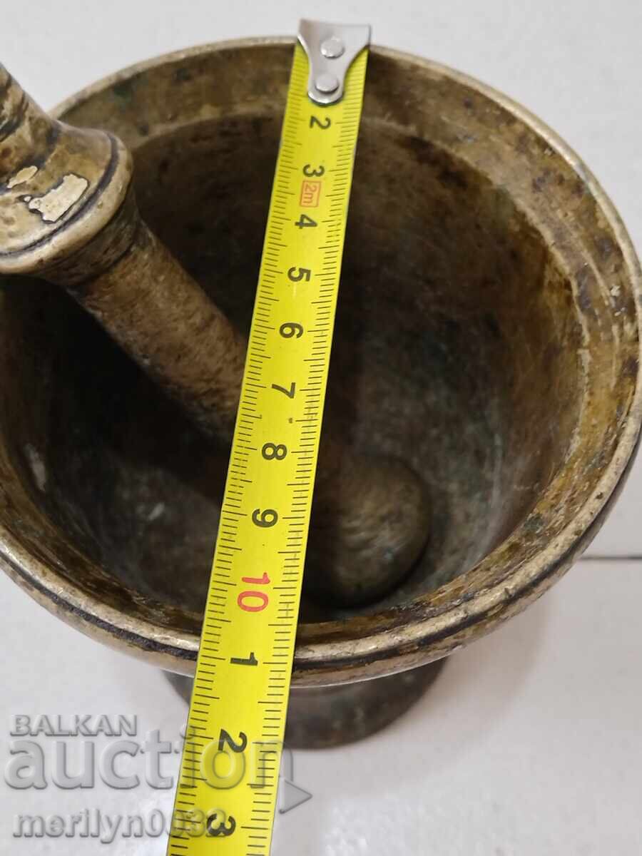 Old bronze mortar, mortar and pestle - 7 Old bronze mortar, mortar and pestle - 7