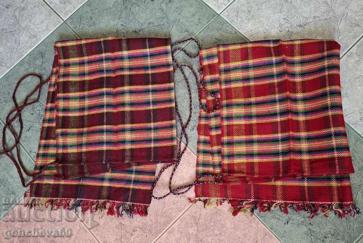 Auction  Authentic woven aprons