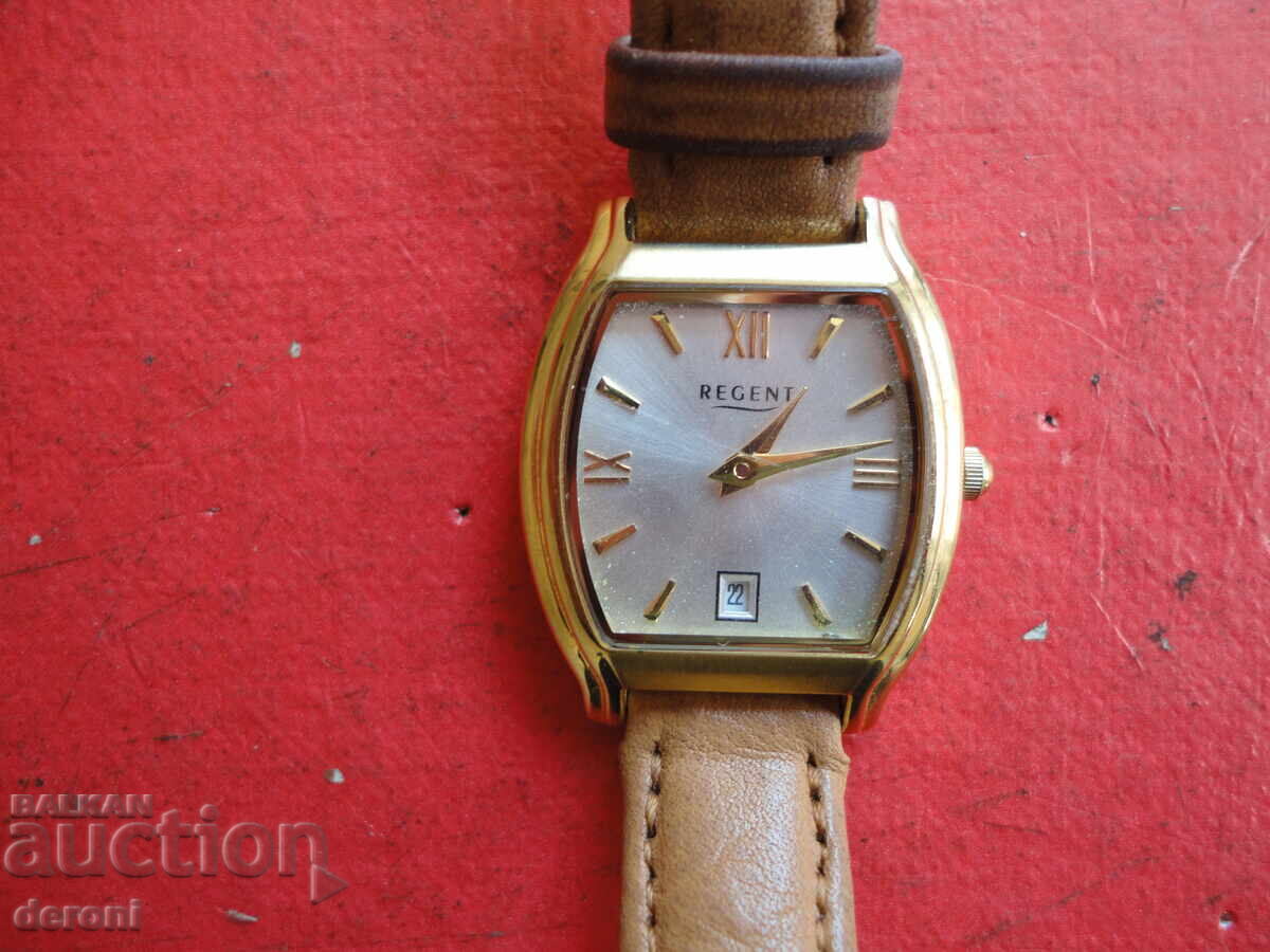 Auction Regent 6 Gold Plated Watch Auction Regent 6 Gold Plated Watch