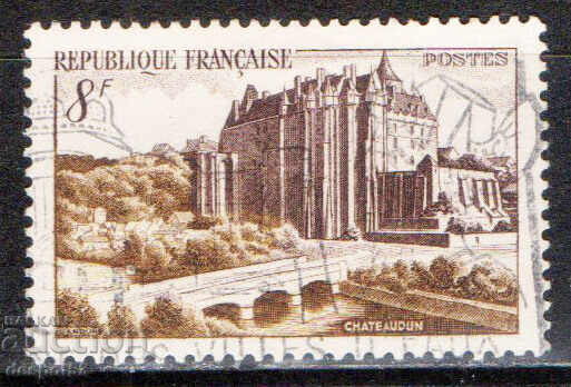 1950. France. Chateaudun - French commune. 1950. France. Chateaudun - French commune.