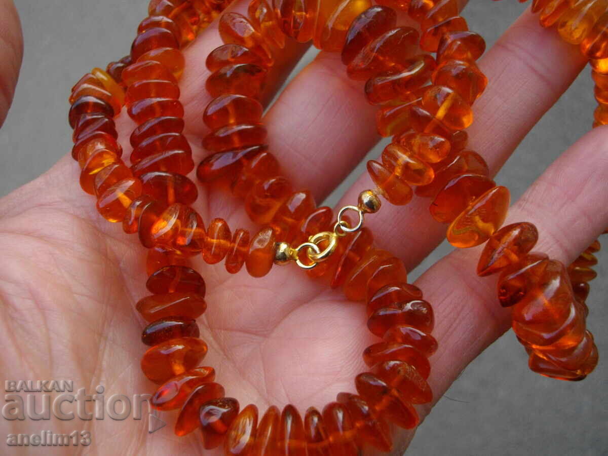 NECKLACE NECKLACE NATURAL BALTIC AMBER - 5 NECKLACE NECKLACE NATURAL BALTIC AMBER - 5