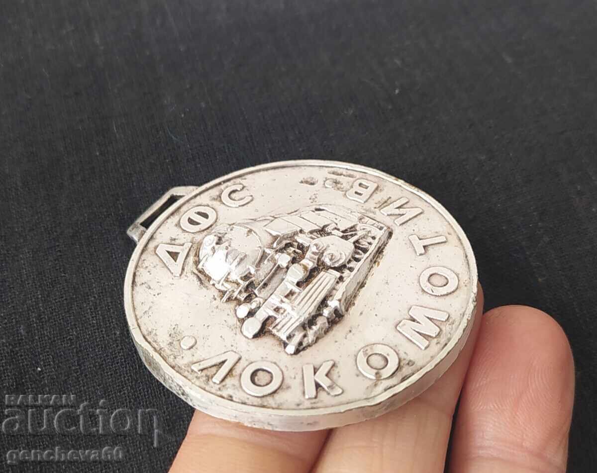 Auction  Plaque of the football club DFS Lokomotiv Sofia