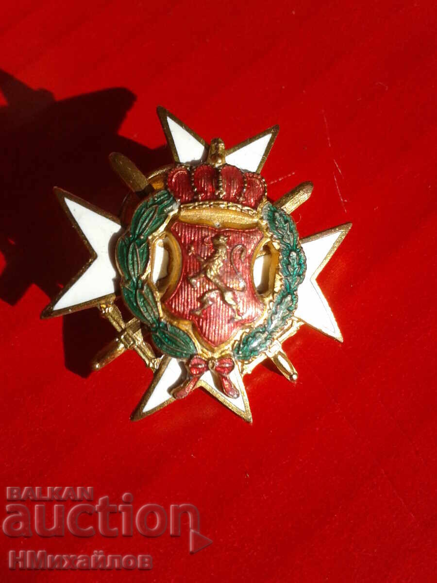 Cross for Bravery - miniature - 5 Cross for Bravery - miniature - 5