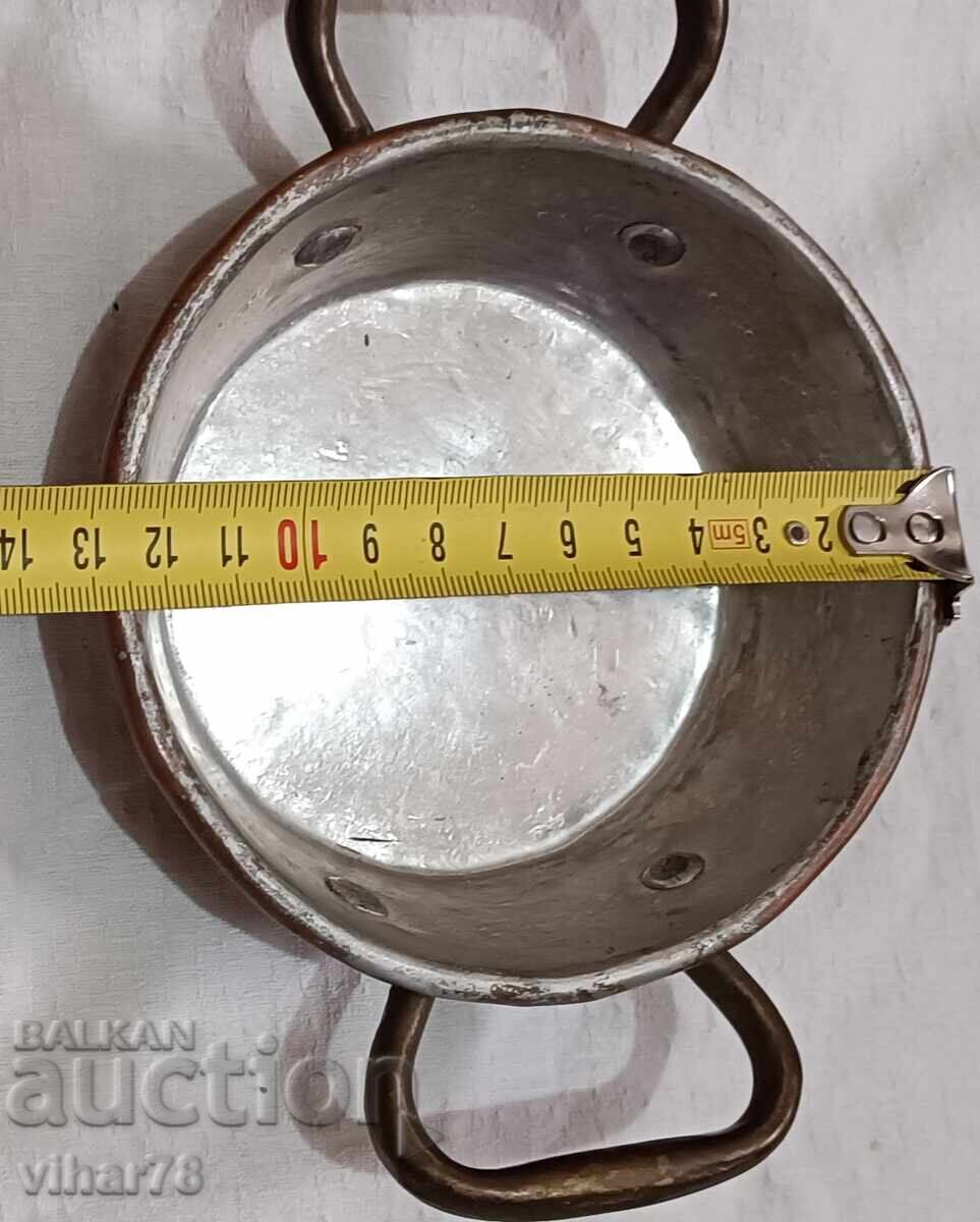 Auction copper bowl Auction copper bowl