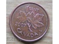 1 cent 2007 - Canada