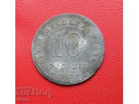 Germany-Bavaria-Aschaffenburg-10 Pfennig 1917