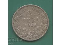 Bulgaria 2 leva 1925 v1