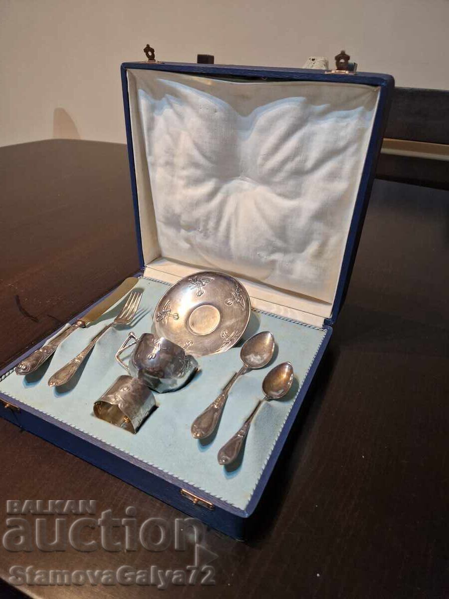 Set unic de argintărie victoriană - 5