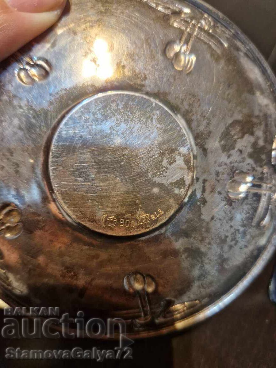 Уникален к-т Викториянски сребърни прибори - 6