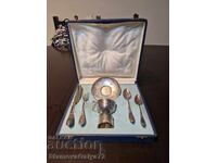Set unic de argintărie victoriană