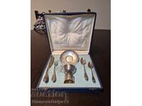 Уникален к-т Викториянски сребърни прибори