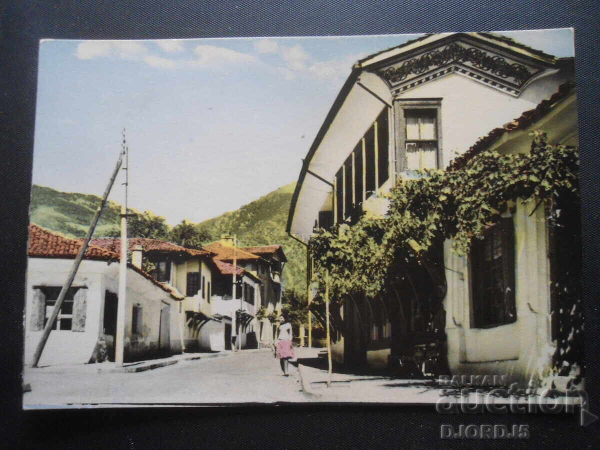 KARLOVO. Old architecture, Old postcard KARLOVO. Old architecture, Old postcard