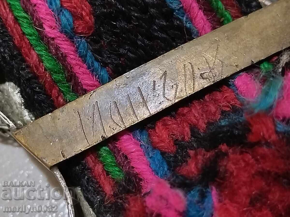 Mid 19th century silver pafts with mother-of-pearl in pafta jewelry - 6 Mid 19th century silver pafts with mother-of-pearl in pafta jewelry - 6