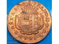 Austria 1 Kreuzer 1795 N Franz II copper - rare