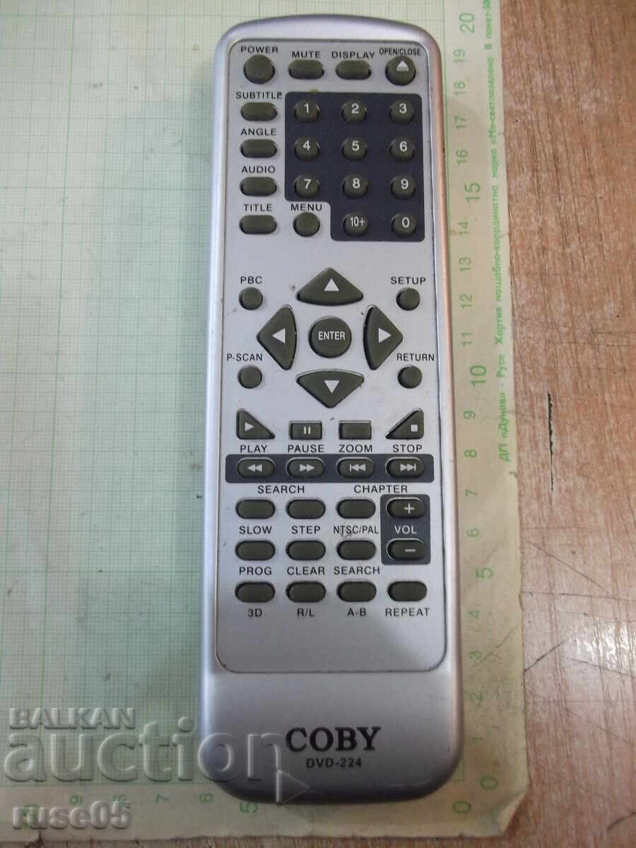 Remote "COBY" working Remote "COBY" working