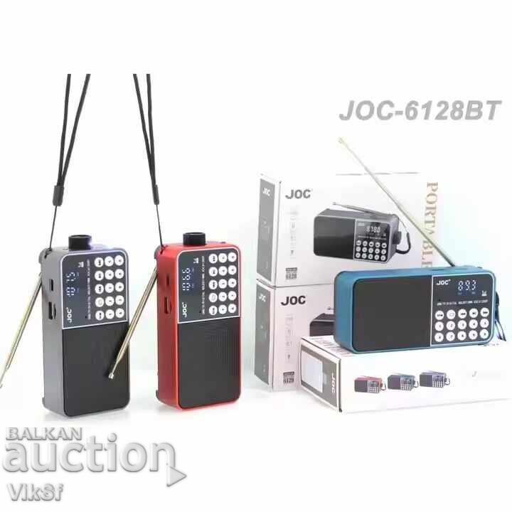 Delivery of JOC 6128 BT Portable audio system, FM MP3 SD USB