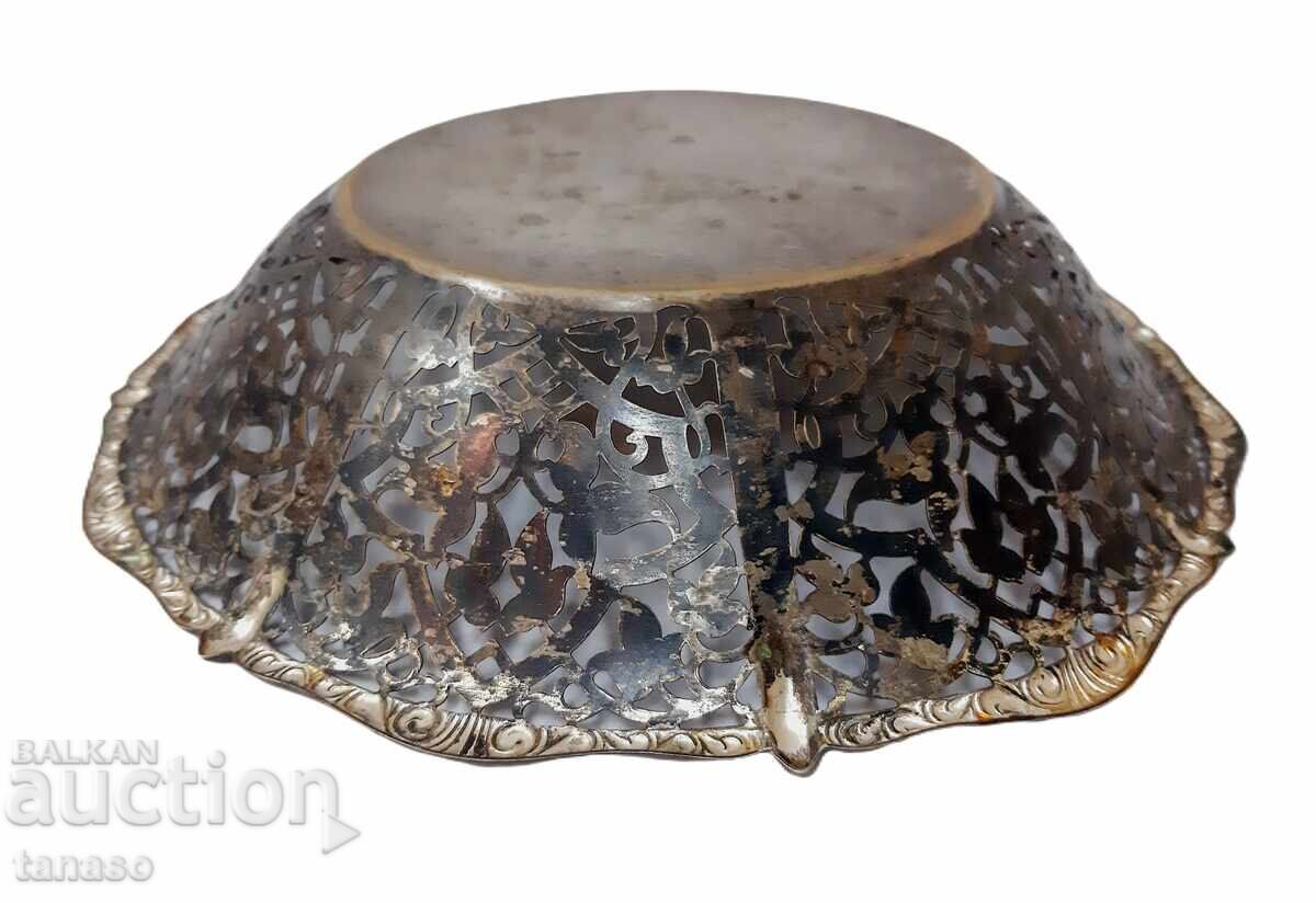 Old fruit bowl, brass lace(1.3) - 5 Old fruit bowl, brass lace(1.3) - 5