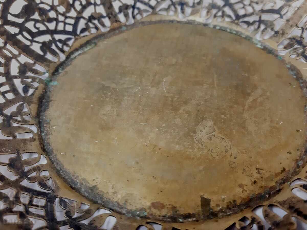 Old fruit bowl, brass lace(1.3) - 7 Old fruit bowl, brass lace(1.3) - 7