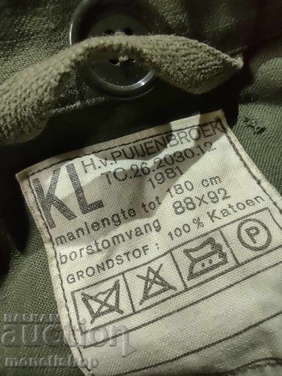 Military uniform - Netherlands with price 200.00 BGN | € 102.26 Military uniform - Netherlands with price 200.00 BGN | € 102.26