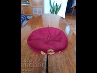 Old military beret, hat