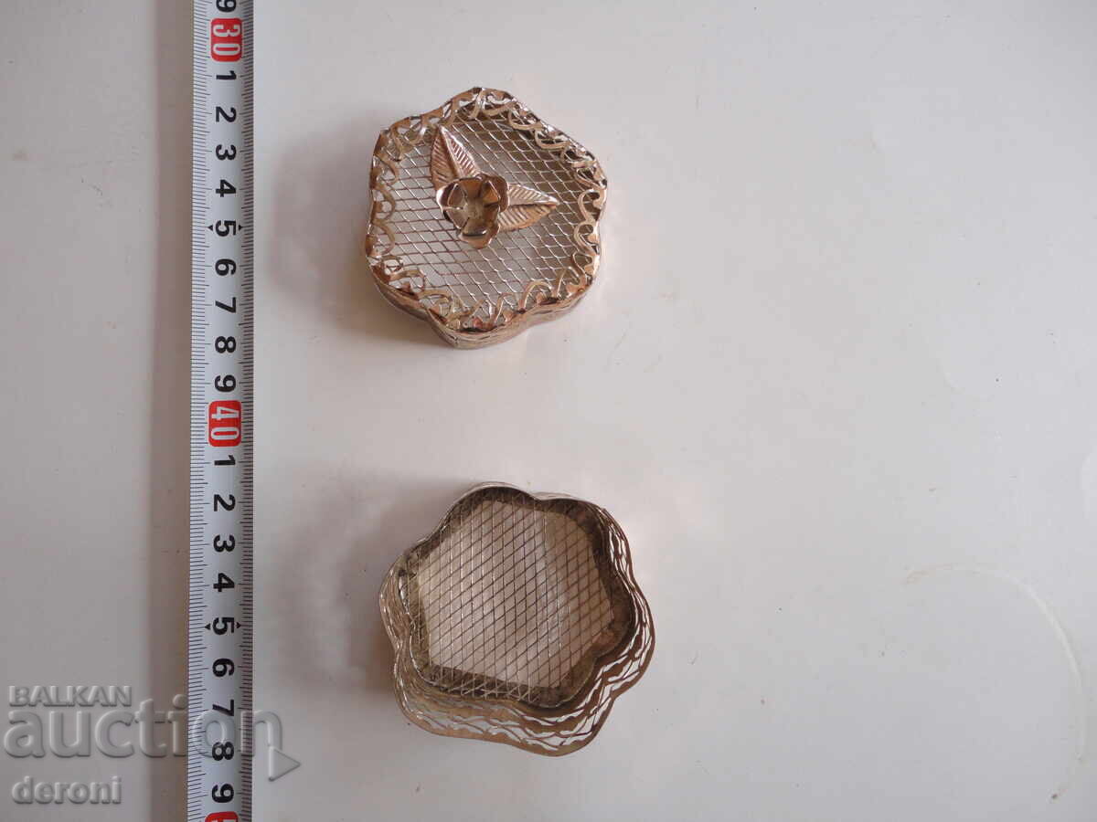 Metal openwork box Metal openwork box