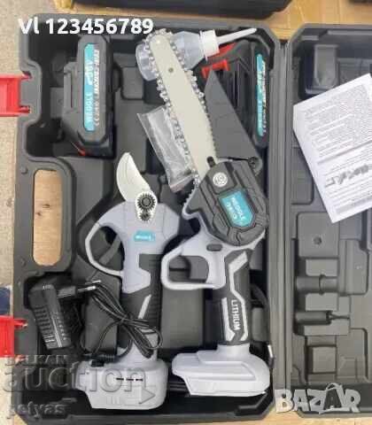 ψαλίδι οπωρώνα και πριόνι WEGGLE 36V, 8Ah+ράβδο προέκτασης - 5