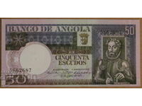 50 ESCUDOS 1973, ANGOLA - UNC