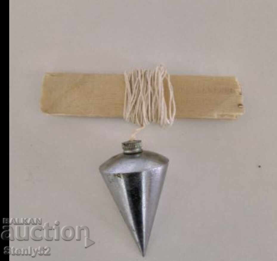 Linie de plumb gravată veche cu preț € 6.00 | 11.74 BGN