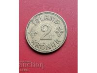 Iceland-2 kroner 1940-rare