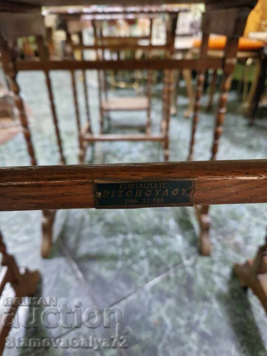 Beautiful set of 4 antique branded coffee tables - 5 Beautiful set of 4 antique branded coffee tables - 5