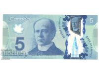 Καναδάς-5 Dollars-2013-P# 106f-Polymer