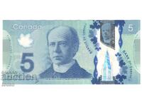 Canada-5 Dollars-2013-P# 106d-Polymer