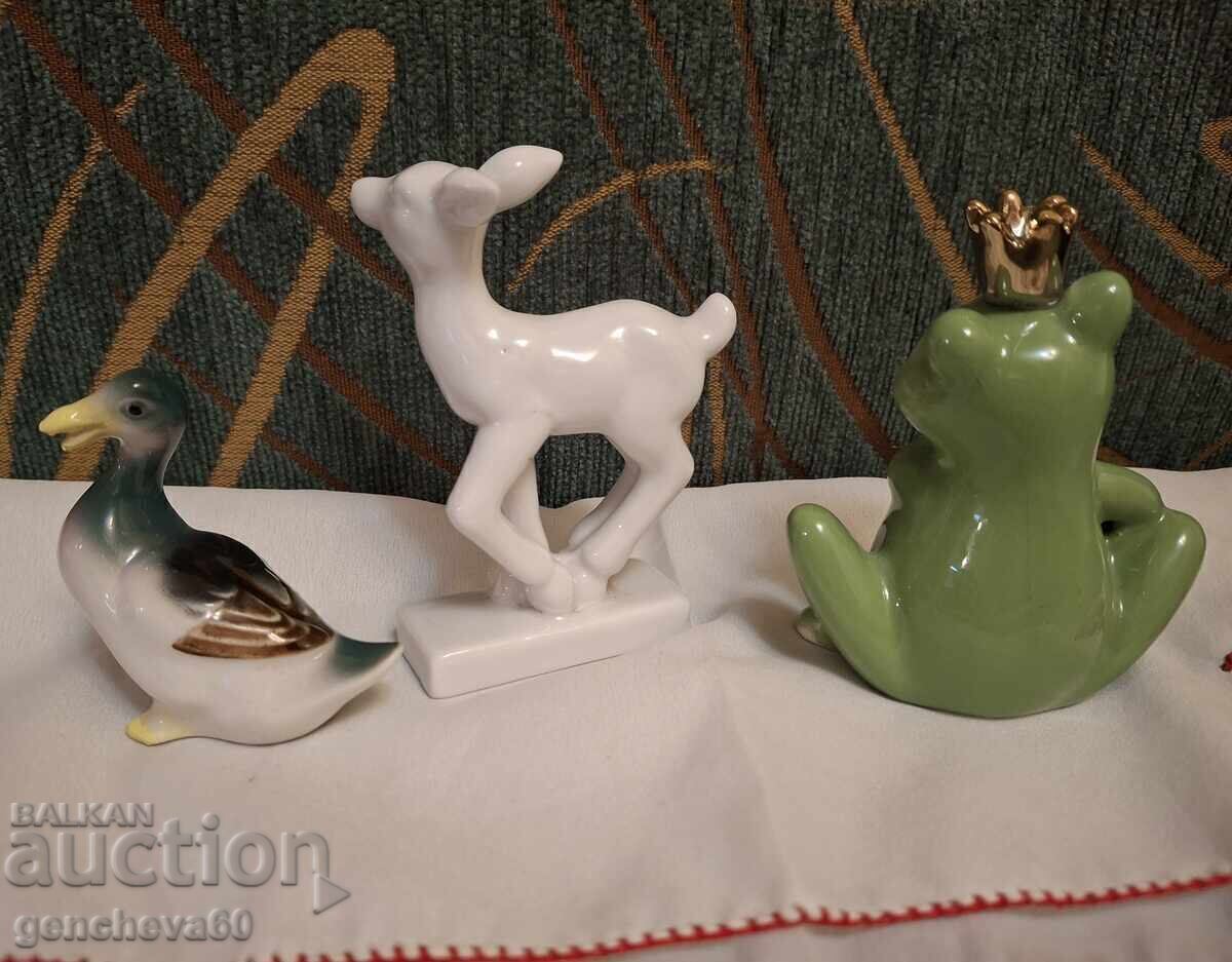 Auction LOT of porcelain animals Auction LOT of porcelain animals