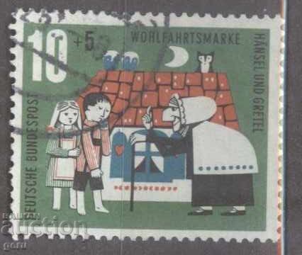 Germany BRD Germany FRG Mi 370 1w1 Germany BRD Germany FRG Mi 370 1w1