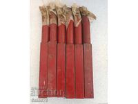 6 pcs. Large lathe knives 36cm.