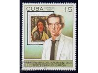 1997. Cuba. 100th anniversary of the birth of Victor Manuel Garcia.