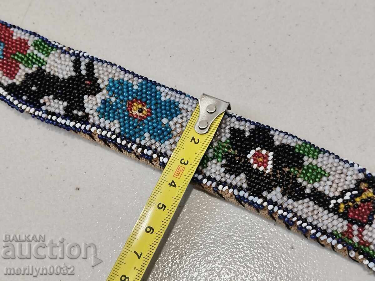 Delivery of Beaded belt early 20th century costume Delivery of Beaded belt early 20th century costume