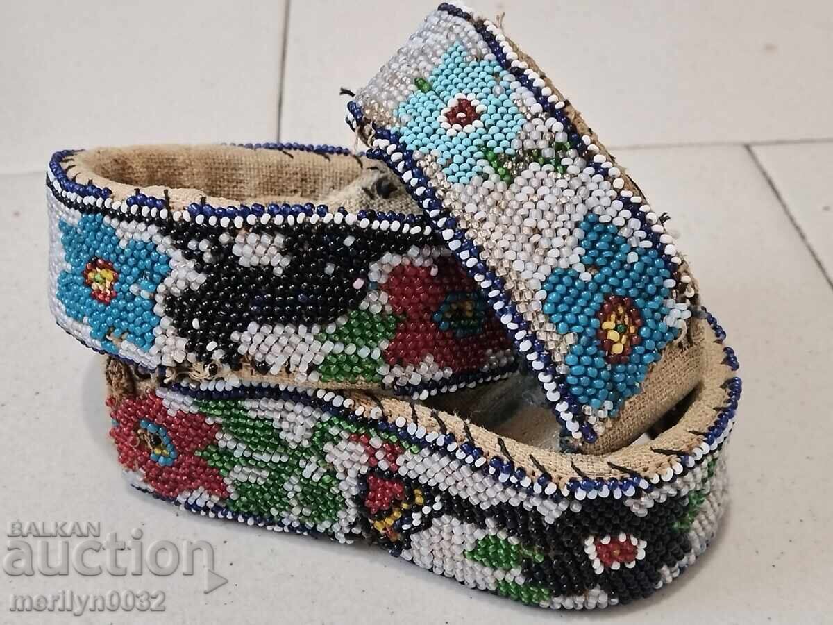 Beaded belt early 20th century costume - 6 Beaded belt early 20th century costume - 6