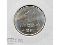 Brazilia 1 cruzeiro 1980