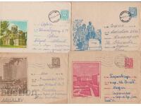 12 OLD ENVELOPES, traveled – 1954-66.