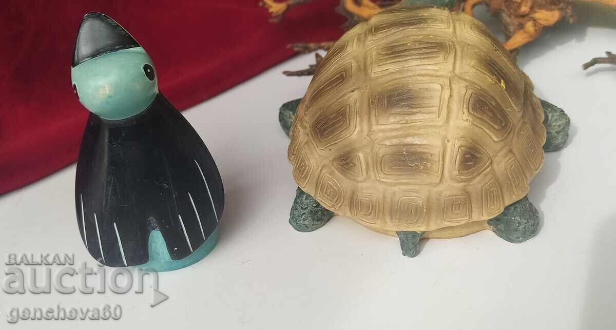 Set figurine țestoasă și pinguin - 7